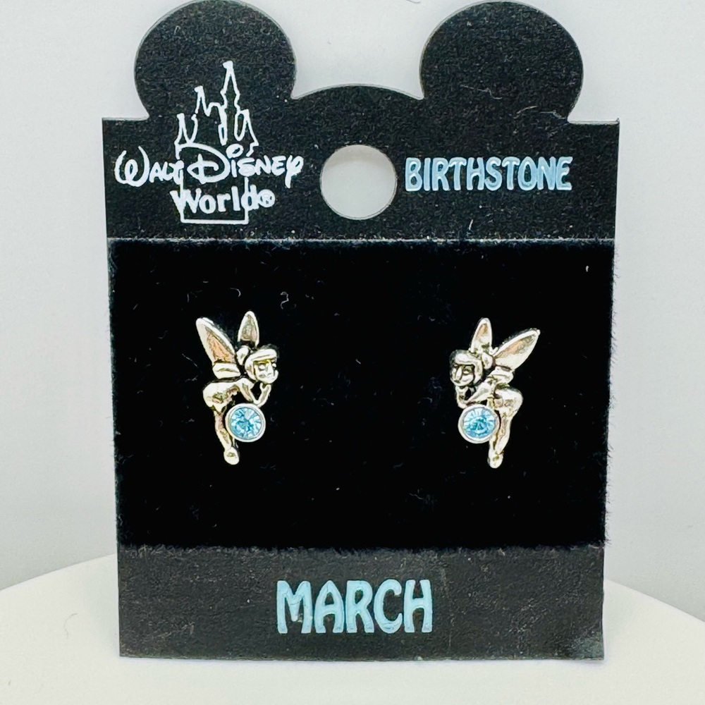Disney March Tinker Bell earrings NWT